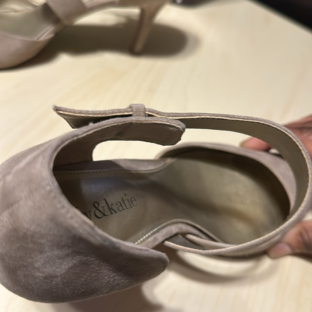 KELLY & KATIE TAN KK TARA WOMEN’S SHOES SIZE 9 IN EXCELLENT CONDITION - Picture 8 of 10